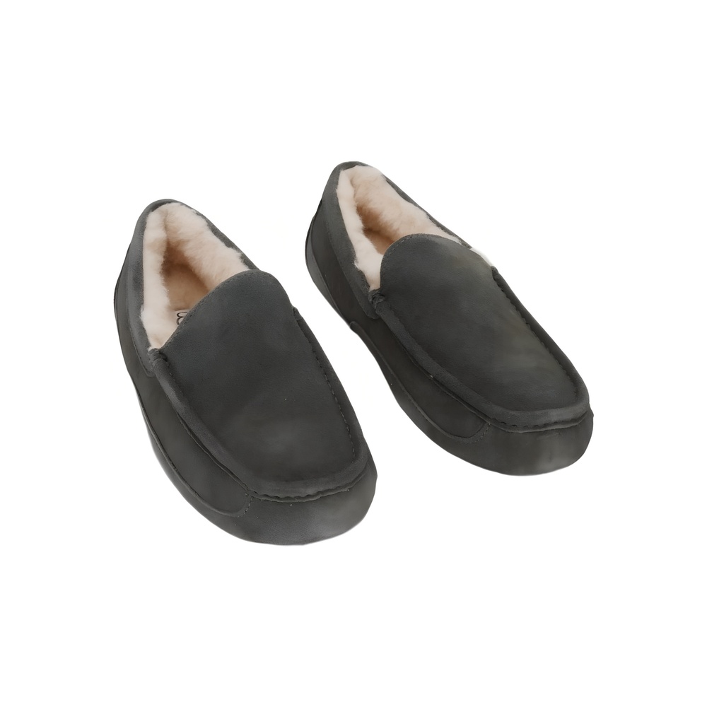 Ugg Ascot Men's Sheepskin Comfy Slippers Olive Size 8M